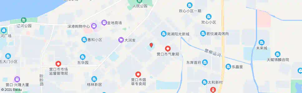 营口第七中学_公交站地图_营口公交_妙搜公交查询2025