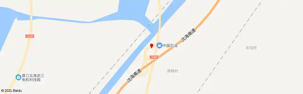 营口沈海高速营口南_公交站地图_营口公交_妙搜公交查询2025