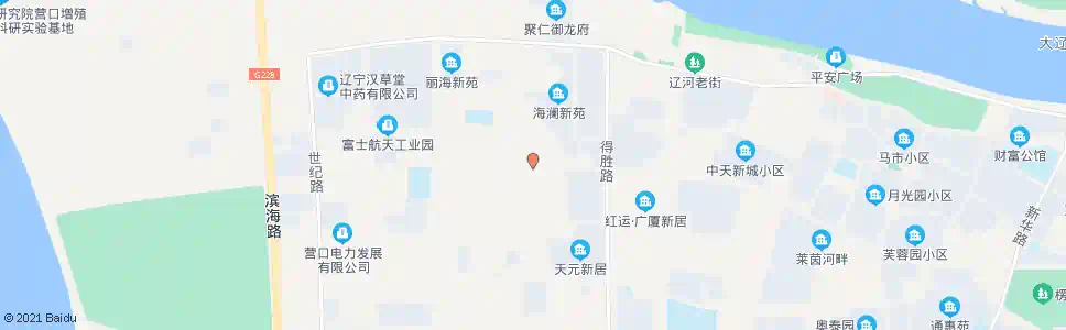 营口腾达漂染_公交站地图_营口公交_妙搜公交查询2025