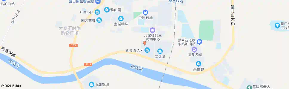 营口金星新材_公交站地图_营口公交_妙搜公交查询2025
