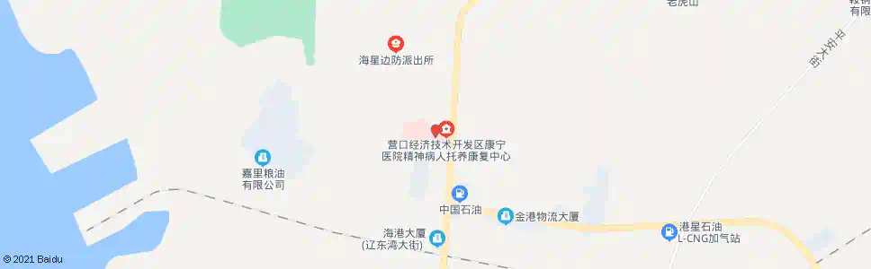 营口营口港医院_公交站地图_营口公交_妙搜公交查询2025