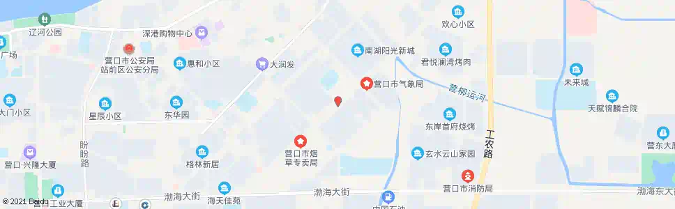 营口太和北街_公交站地图_营口公交_妙搜公交查询2025