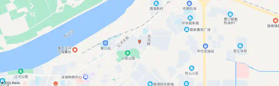 营口东城花园小区_公交站地图_营口公交_妙搜公交查询2025
