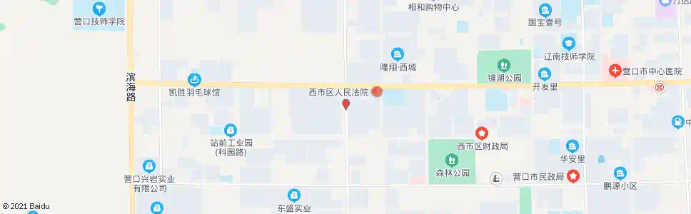 营口风光小区_公交站地图_营口公交_妙搜公交查询2025