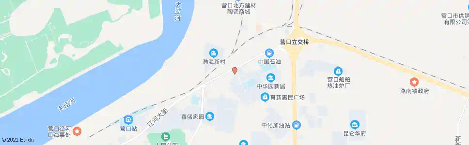 营口育心邮局_公交站地图_营口公交_妙搜公交查询2025