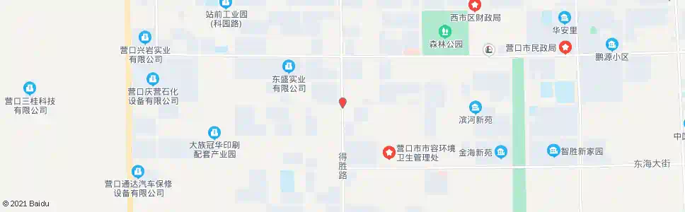 营口智胜街_公交站地图_营口公交_妙搜公交查询2025