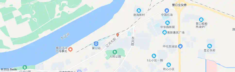 营口站前医院_公交站地图_营口公交_妙搜公交查询2025