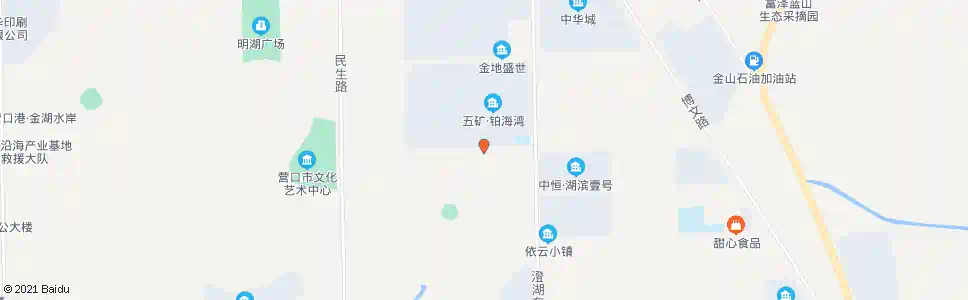 营口五矿铂海湾_公交站地图_营口公交_妙搜公交查询2025