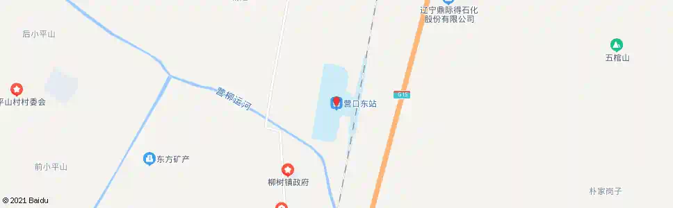 营口南轩桥东_公交站地图_营口公交_妙搜公交查询2025
