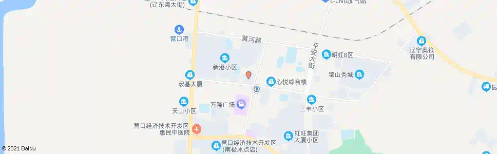 营口港丰大酒店_公交站地图_营口公交_妙搜公交查询2025