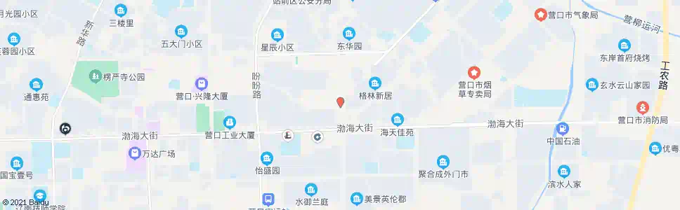 营口水务公司(渤海大街)_公交站地图_营口公交_妙搜公交查询2025