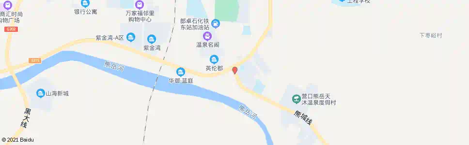 营口水岸名居_公交站地图_营口公交_妙搜公交查询2025