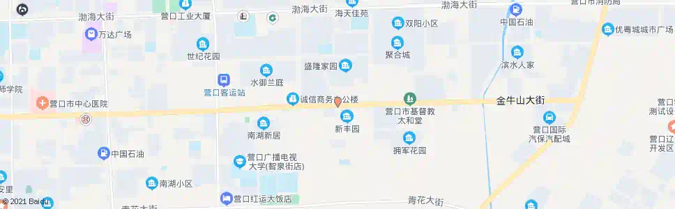 营口白庙子_公交站地图_营口公交_妙搜公交查询2025
