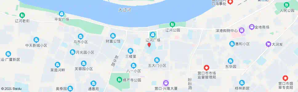 营口第一中学_公交站地图_营口公交_妙搜公交查询2025
