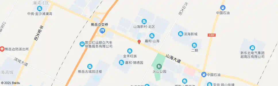 营口嘉和山海_公交站地图_营口公交_妙搜公交查询2025