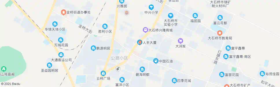 营口交行大石桥支行_公交站地图_营口公交_妙搜公交查询2025