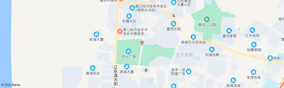 营口世纪门_公交站地图_营口公交_妙搜公交查询2025