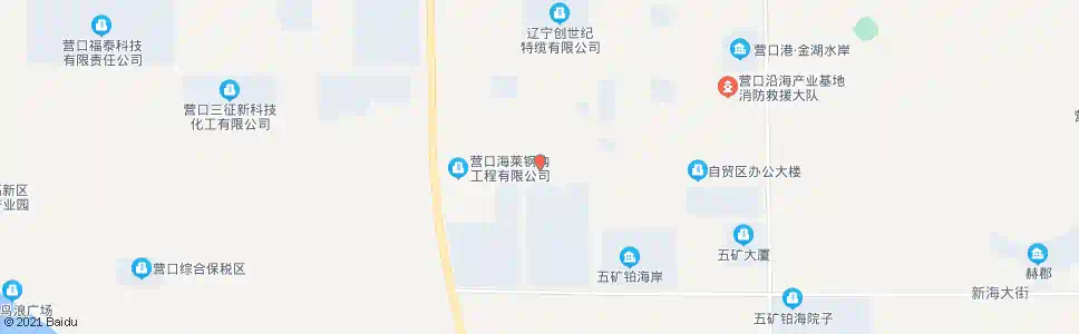 营口鑫源铝业公司_公交站地图_营口公交_妙搜公交查询2025