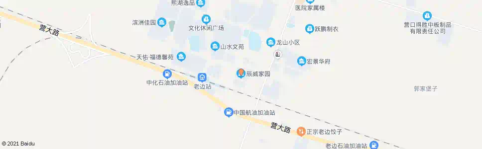 营口辰威小区_公交站地图_营口公交_妙搜公交查询2025