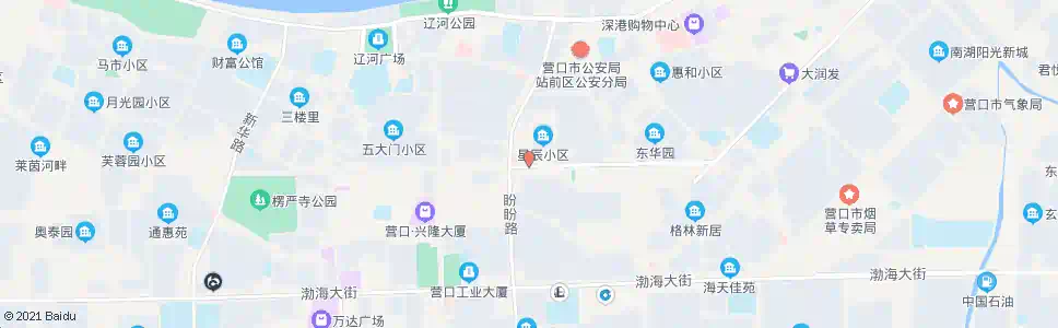 营口百草村_公交站地图_营口公交_妙搜公交查询2025