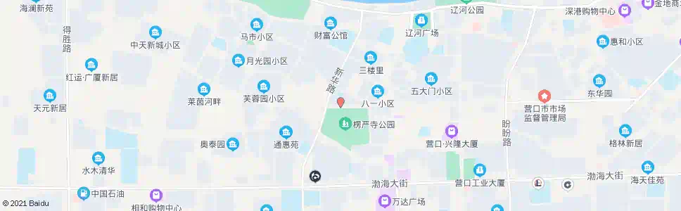 营口楞严寺_公交站地图_营口公交_妙搜公交查询2025