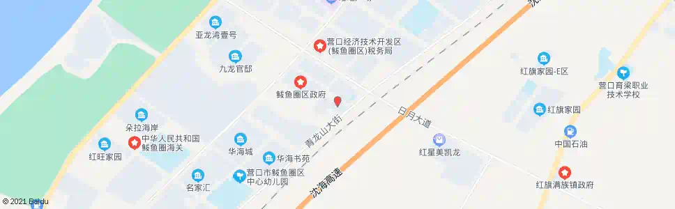营口鲅鱼圈区公安局_公交站地图_营口公交_妙搜公交查询2025