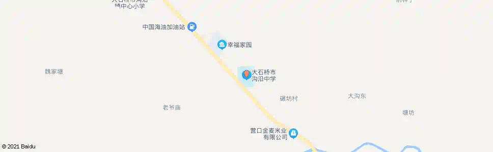 营口沟沿中学_公交站地图_营口公交_妙搜公交查询2025
