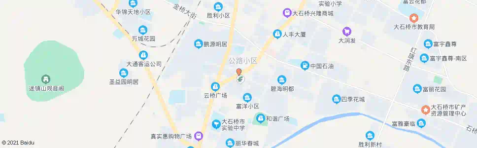 营口大石桥农村信用社_公交站地图_营口公交_妙搜公交查询2025