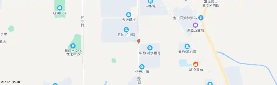 营口澄湖东路_公交站地图_营口公交_妙搜公交查询2025