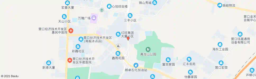 营口山水人家_公交站地图_营口公交_妙搜公交查询2025