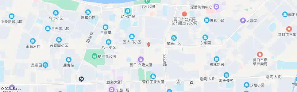 营口号房大药房_公交站地图_营口公交_妙搜公交查询2025
