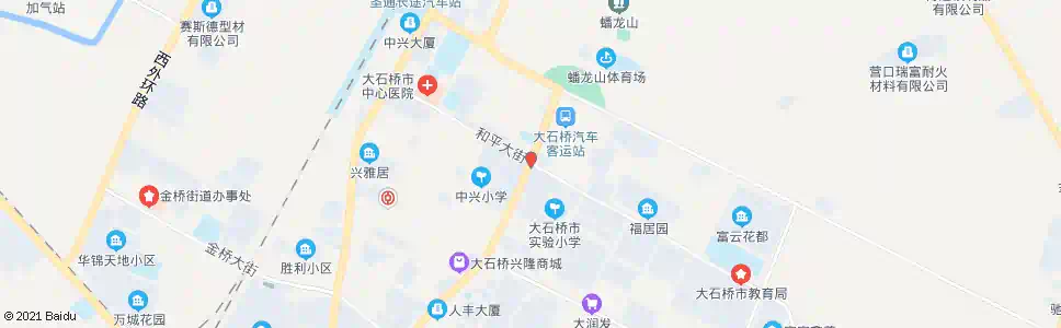 营口和平大街哈大中路_公交站地图_营口公交_妙搜公交查询2025
