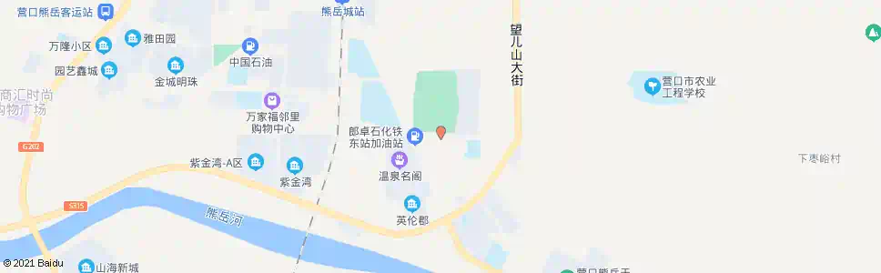 营口山顶菓园_公交站地图_营口公交_妙搜公交查询2025
