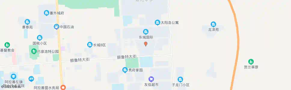 阿拉善蒙古族第二小学_公交站地图_阿拉善公交_妙搜公交查询2025