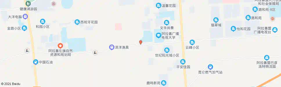 阿拉善民中路口_公交站地图_阿拉善公交_妙搜公交查询2025