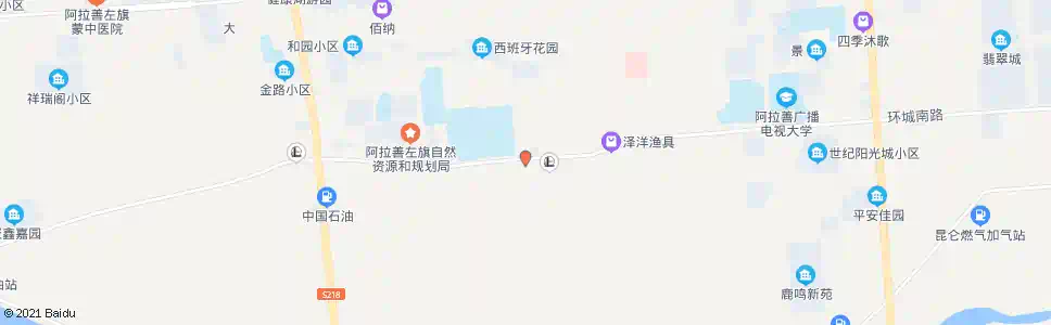 阿拉善麒麟山庄_公交站地图_阿拉善公交_妙搜公交查询2025