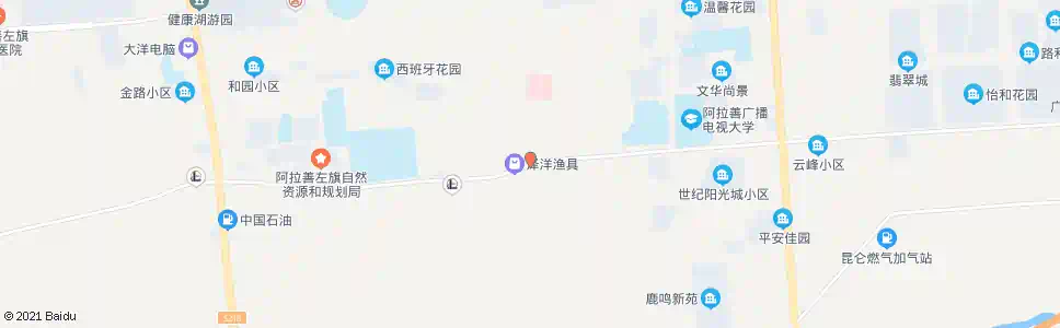 阿拉善回民公墓_公交站地图_阿拉善公交_妙搜公交查询2025