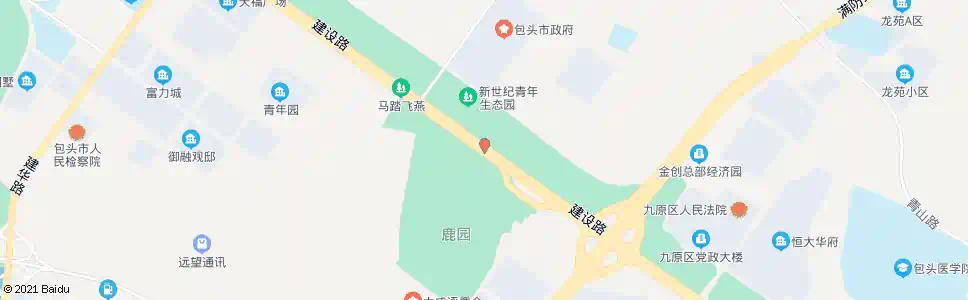 包头青年生态圆_公交站地图_包头公交_妙搜公交查询2025