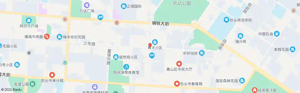 包头五一市场_公交站地图_包头公交_妙搜公交查询2025