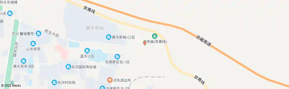 包头壕赖沟村_公交站地图_包头公交_妙搜公交查询2025