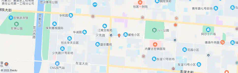 包头包头五十一中_公交站地图_包头公交_妙搜公交查询2025