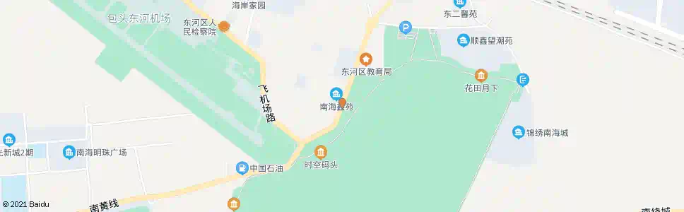 包头二里半路南口_公交站地图_包头公交_妙搜公交查询2025