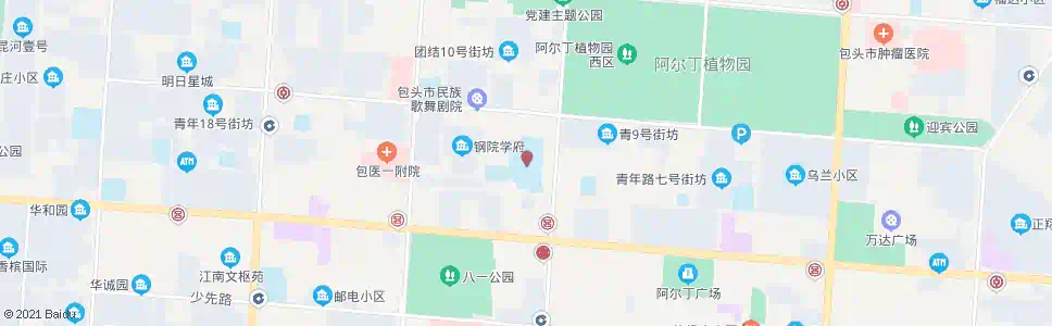 包头包头九中_公交站地图_包头公交_妙搜公交查询2025