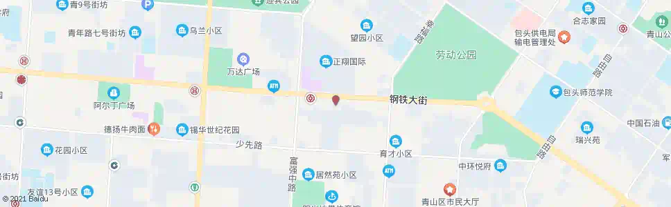 包头太平洋商厦_公交站地图_包头公交_妙搜公交查询2025