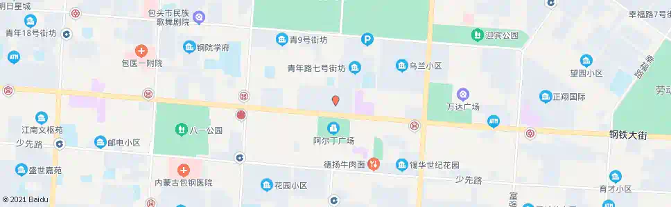 包头蓄电池厂_公交站地图_包头公交_妙搜公交查询2025