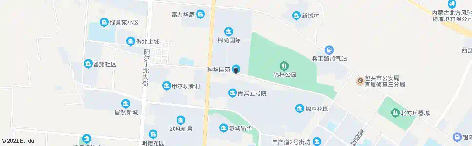 包头神华佳苑_公交站地图_包头公交_妙搜公交查询2025