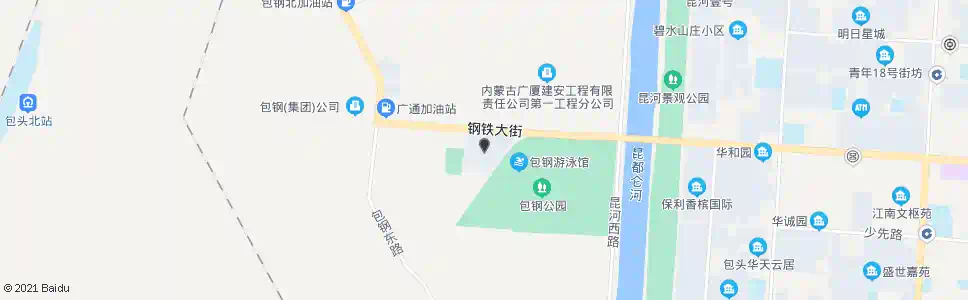 包头包钢科技楼_公交站地图_包头公交_妙搜公交查询2025