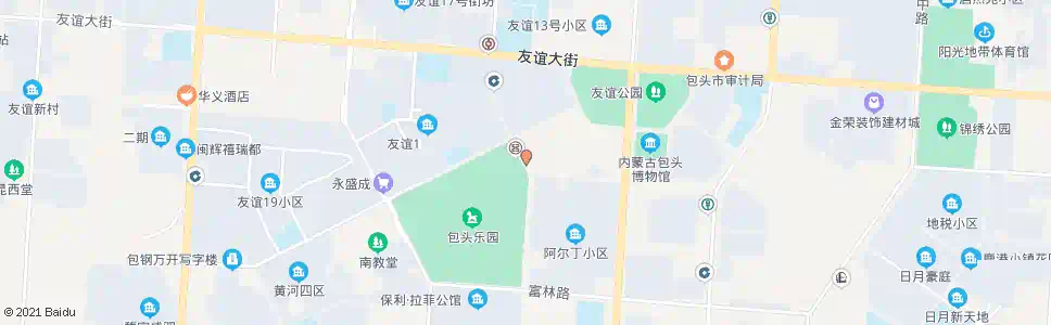 包头阿北小区_公交站地图_包头公交_妙搜公交查询2025
