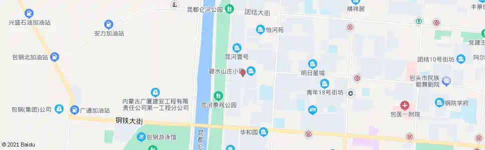包头青年路口_公交站地图_包头公交_妙搜公交查询2025