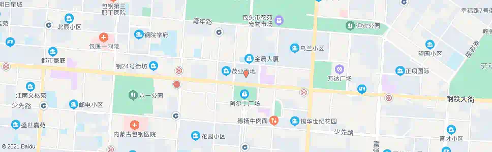 包头建材商城_公交站地图_包头公交_妙搜公交查询2025